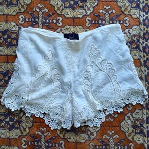 Dolce Vita Lace Shorts from Anthropologie